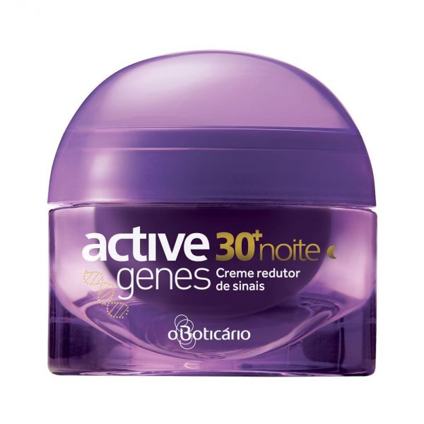 Active Genes 30+ Noite Creme Redutor de Sinais-50g(botic