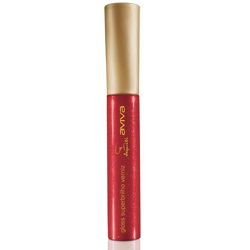 Gloss Superbrilho Verniz Jequiti Aviva Vermelho, 5ml