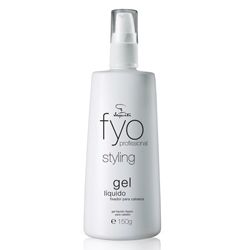 Gel Líquido Fixador Jequiti fyo profissional Styling, 150ml